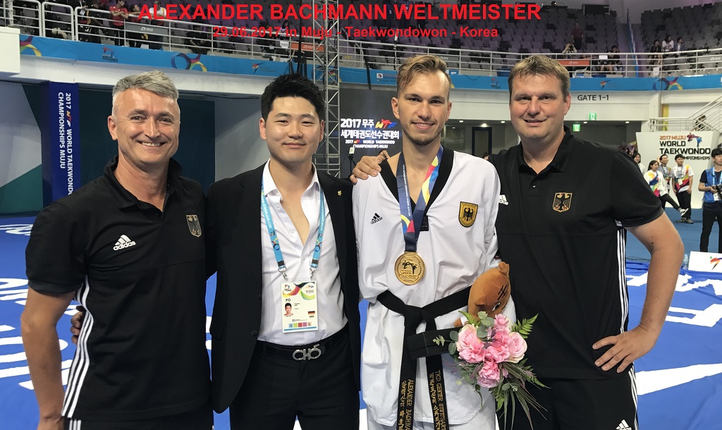 Taekwondo Weltmeisterschaften 2017 Alexander Bachmann holt WM Gold