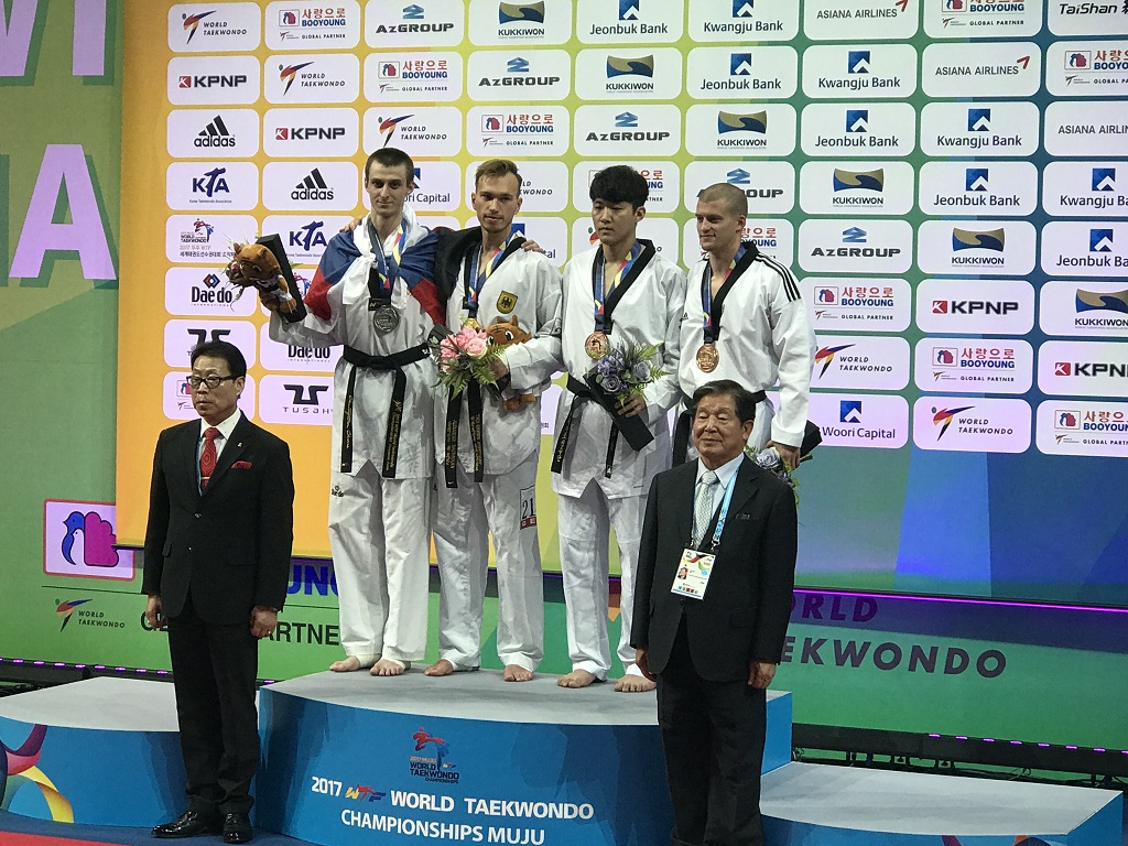 Taekwondo Weltmeisterschaften 2017 Alexander Bachmann holt WM Gold