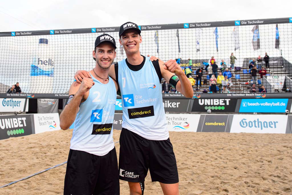  Beachvolleyball, Deutsche Meisterschaft 2020 – Bundeswehr Sport-Magazin Illustration 