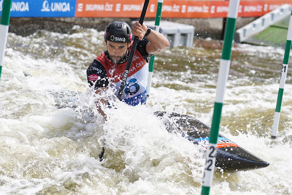 Einmal Gold, zweimal Silber beim KanuSlalom Weltcup in Prag